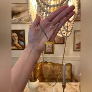 Gold Locket Necklace